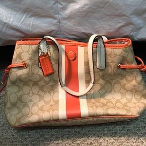 Coach 3 Compartment Purse